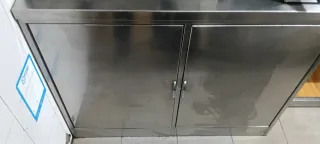 Armario Acero Inoxidable 2 Puertas