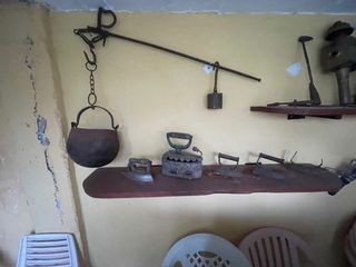 Planchas antiguas de hierro