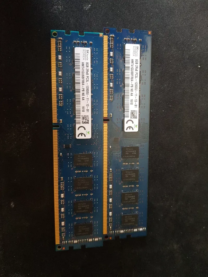 2x 8GB DDR3 SK Hynix 1600MHz PC3L
