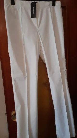 Pantalones blancos Elena Miro