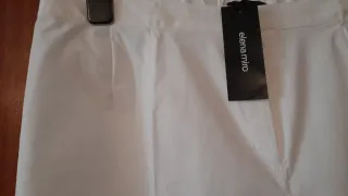 Pantalones blancos Elena Miro
