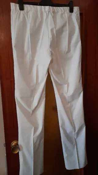 Pantalones blancos Elena Miro