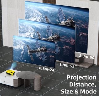 Proyector de Cine Video Full HD 1080P