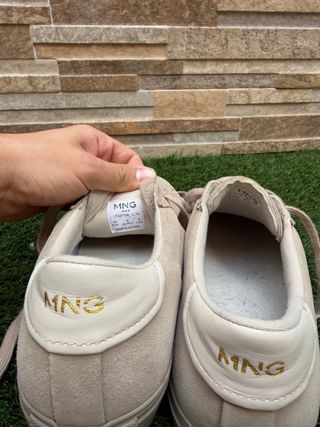 Zapatillas Mango Beige