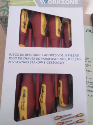 Pack 2 Juegos 16 Destornilladores VDE 1000V