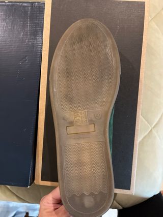 Zapatillas Silbon Verde/Marrón