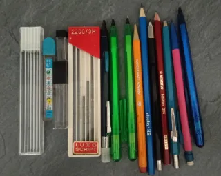 Lotto di matite con mine