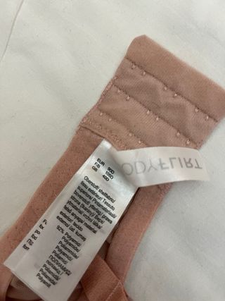 Reggiseno pizzo rosa 80D/IT5D