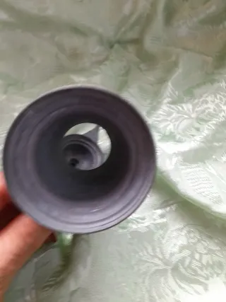 Antica caffettiera in metallo