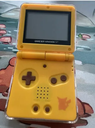 Game Boy Advance SP Pikachu Edition Box