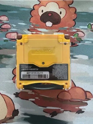 Game Boy Advance SP Pikachu Edition Box