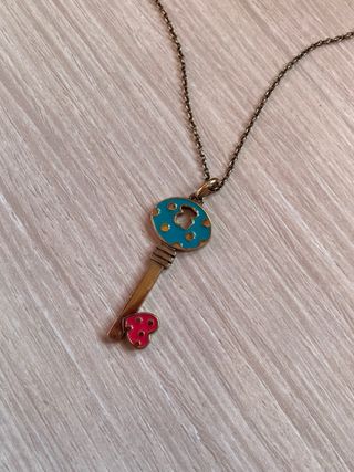 Collar Tous Llave Vermeil Corazón