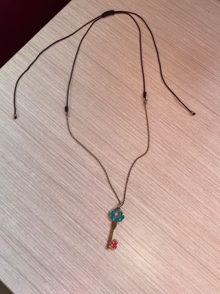 Collar Tous Llave Vermeil Corazón