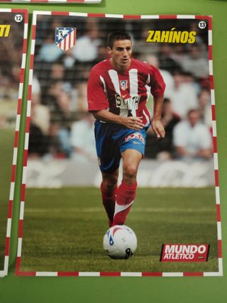 7 Láminas Fútbol Atlético de Madrid