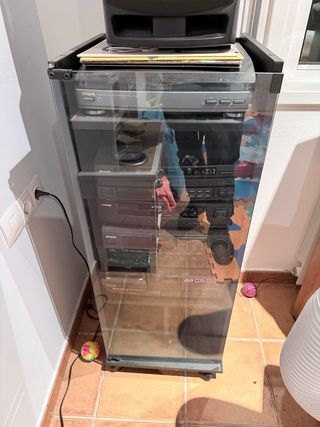 Cadena Hi-Fi Aiwa Vintage Tocadiscos Años 90