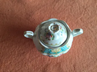 Zuccheriera Venezia floreale oro