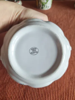 Zuccheriera Venezia floreale oro