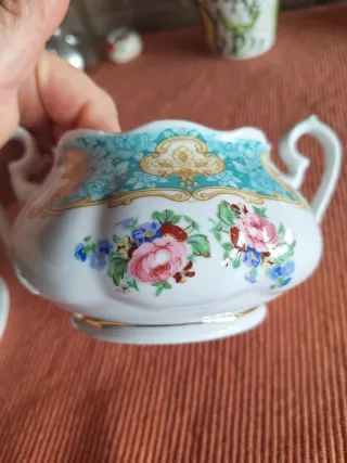 Zuccheriera Venezia floreale oro