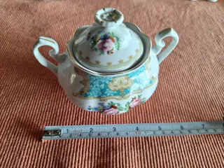 Zuccheriera Venezia floreale oro