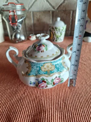 Zuccheriera Venezia floreale oro