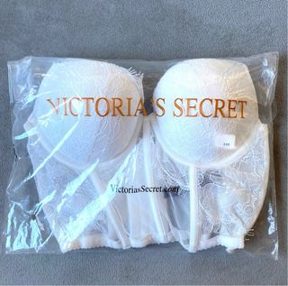 Corset Victoria's Secret Blanco Encaje