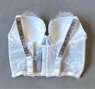 Corset Victoria's Secret Blanco Encaje