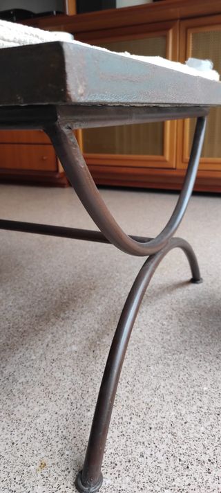 Mesas bajas de comedor hierro y metal