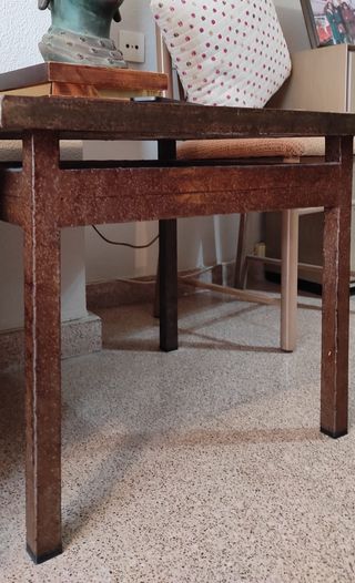 Mesas bajas de comedor hierro y metal