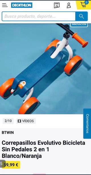 Correpasillos Evolutivo