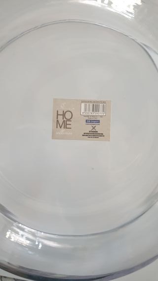 Set 2 Ciotole Vetro Rosa e Trasparenti