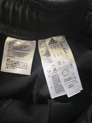 Chándal Adidas Negro y Blanco