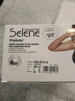 Sujetador negro con encaje