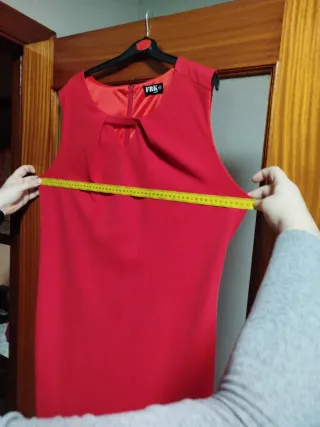 Vestido corto FRK rojo