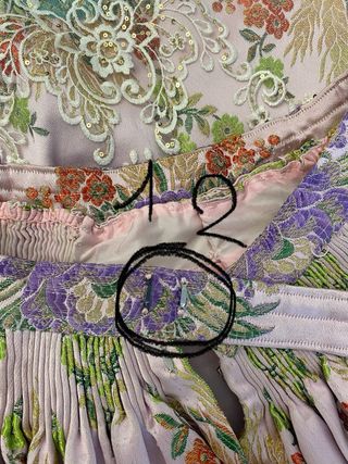 Traje de Fallera Multicolor