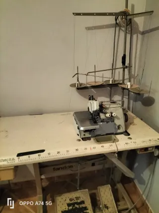 Remalladora industrial Fandos adaptada