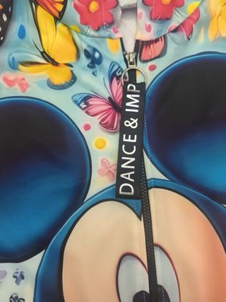 Sudadera finita Mickey y mariposas