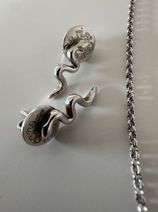 Conjunto Aristocrazy Plata Serpiente