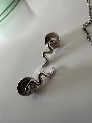 Conjunto Aristocrazy Plata Serpiente