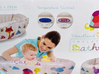 Bañera Hinchable Bebé con control de temperatura.