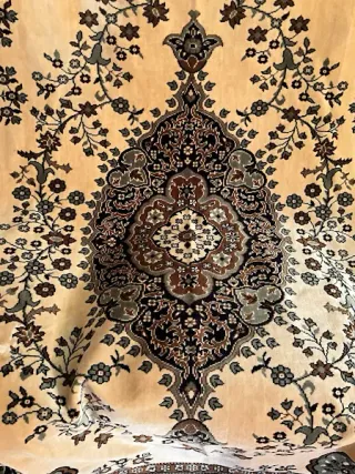 Tappeto beige e marrone 135x194 cm