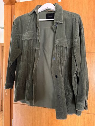 Chaqueta Zara Pana Verde
