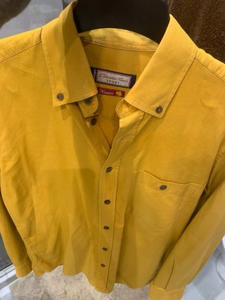 Camisa Emidio Tucci mostaza