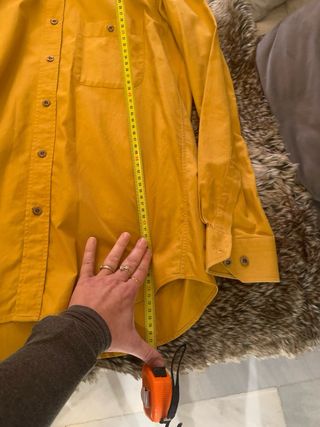 Camisa Emidio Tucci mostaza