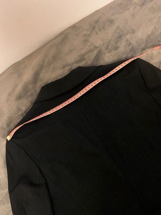 Americana Zara Gris Oscuro Talla 36