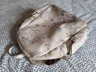 Bolso mochila estampado floral ajustable