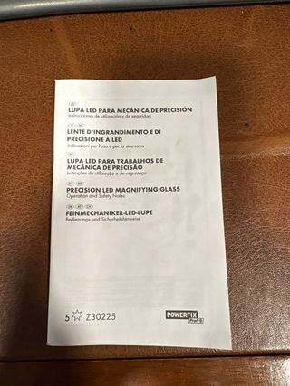 Lupa LED Powerfix Profi Mecánica Precisión