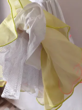 Traje de gitana niña artesanal