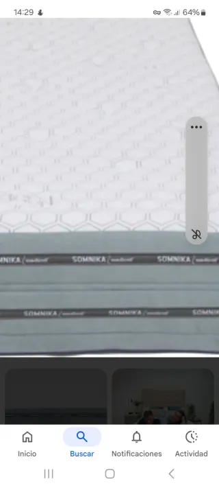 Colchón Somnika Dormity de 90×190