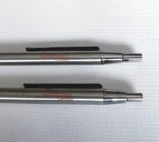 Lapicera y boli CAJAVALL publicidad INOXCROM 2001