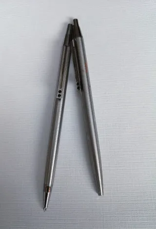 Lapicera y boli CAJAVALL publicidad INOXCROM 2001